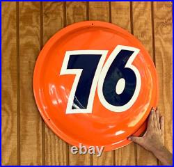 HAND PAINTED SIGN Vintage UNION 76 BALL SERVICE GARAGE Gas Station HOTROD Shop