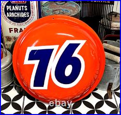 HAND PAINTED SIGN Vintage UNION 76 BALL SERVICE GARAGE Gas Station HOTROD Shop