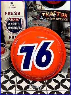 HAND PAINTED SIGN Vintage UNION 76 BALL SERVICE GARAGE Gas Station HOTROD Shop