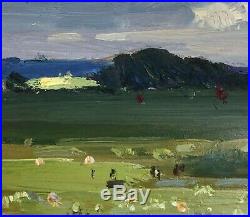 Herbert Rollett (1872-1932) Signed Antique Impressionist Oil On Board Landscape