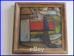 Important Wpa Era Painting Expressionism Modernism Regionalism American Vintage