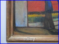 Important Wpa Era Painting Expressionism Modernism Regionalism American Vintage