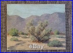 Impressive Vintage Early California Plein Air GEM Landscape Oil Painting Signed