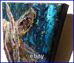 Kangaroo Original Oil? Painting? Vintage? Impressionist? Art Signed Abstract Animal