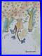 LUDWIG BEMELMANS oil painting on canvas, vtg stamped signed