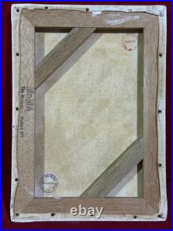 LUDWIG BEMELMANS oil painting on canvas, vtg stamped signed