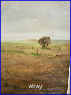 Landscape Oil Painting on Board by Juan Otero Garcia (Spanish, b. 1934) 22X26