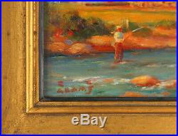 Lily Osman Adams RCA (18651945) Canadian Listed Vintage Oil/Panel Landscape