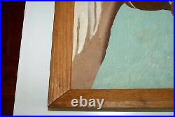 Lovely Vintage Original Signed Horse Painting Estate Find 1953