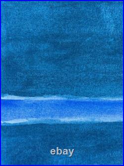 MARK ROTHKO oil painting on canvas, vtg stamped signed MARK ROTHKO oil painting on canvas, vtg stamped signed
