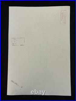 MAYNARD DIXON drawing and painting on old paper signed stamped vintage