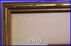 Mae Bennett Brown Original Vintage Signed Floral Still Life Pastel Painting