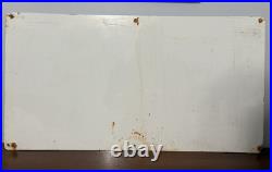 Marathon Oil Company Vintage Painted Metal Oil Industry Sign Oregon Basin Marathon Oil Company Vintage Painted Metal Oil Industry Sign Oregon Basin