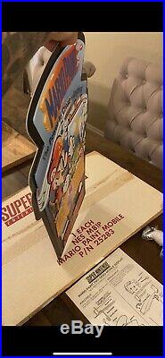 Mario Paint Collector 1992 Vintage Signage Store Display Snes Sign