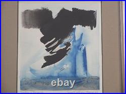 Masterful Painting 1970's Abstract Expressionism Signed Italy Modernism Vintage