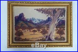 Maurice Namatjira Australian Aboriginal Hermannsburg Watercolour Painting