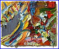 Modern Original Oil? Painting? Vintage? Impressionist? Art Actor Signed Abstract A