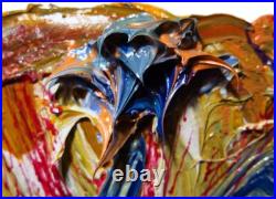 Modern Original Oil? Painting? Vintage? Impressionist? Art Actor Signed Abstract A