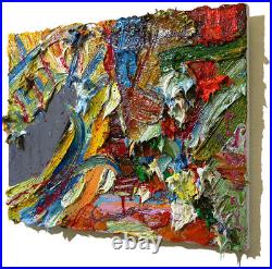 Modern Original Oil? Painting? Vintage? Impressionist? Art Actor Signed Abstract A