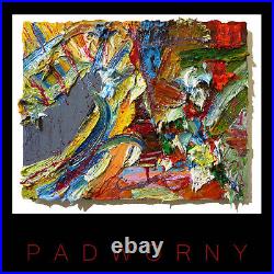 Modern Original Oil? Painting? Vintage? Impressionist? Art Actor Signed Abstract A