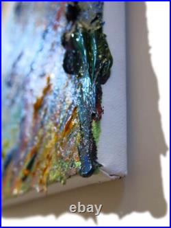 Modern Woman Girl Art Signed Female Oil Painting Abstract Portrait Vintage Deco Modern Woman Girl Art Signed Female Oil Painting Abstract Portrait Vintage Deco