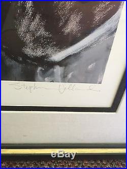 Muhammad Ali Stephen Holland Lithograph Painting, Hand signed #'d 424/1000 JSA