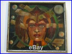 Mystery Painting Surrealism Cubism Sculpture Portrait Pop Op Modernism Vintage