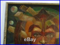 Mystery Painting Surrealism Cubism Sculpture Portrait Pop Op Modernism Vintage