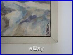 Nelson Signed Vintage California Painting American Impressionist Coastal Beach