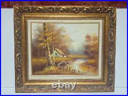 Nice Vintage Phillip Cantrell Oil Painting Signed 24 x 28