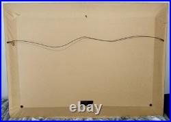 Oil Painting of Fox Hunt Scene Framed 42 x 30 artist signed Adam-Vintage