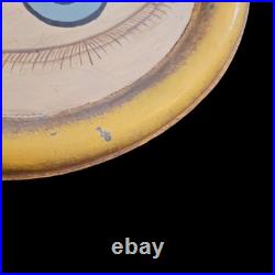 Optometrist Trade Sign Vintage Metal Painted tin 36