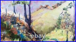 Original Impressionist Landscape Oil Painting Signed M. Crounse 16x20