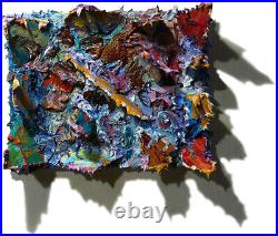 Original Modern Oil? Painting? Vintage? Seascape? Art Signed Abstract Ocean Water A