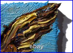 Original Oil? Painting? Vintage? Art? Signed'24 Expressionist Pop Animal Pet Nature