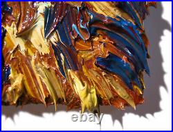 Original Oil? Painting? Vintage? Art? Signed'24 Expressionist Pop Animal Pet Nature