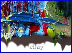 Original Oil? Painting? Vintage Art? Signed'24 Impressionism Pop? Abstract Nature A