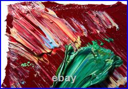 Original Oil? Painting? Vintage Art? Signed'24 Impressionism Pop? Abstract Nature A