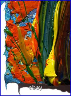 Original Oil? Painting? Vintage? Art? Signed'24 Impressionism Pop Abstract Nature A