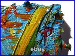 Original Oil? Painting? Vintage? Art? Signed'24 Impressionism Pop Abstract Nature A