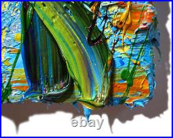 Original Oil? Painting? Vintage? Art? Signed'24 Impressionism Pop Abstract Nature A