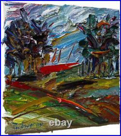 Original Oil? Painting? Vintage? Art? Signed'24 Impressionist Pop Abstract Nature A
