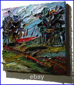 Original Oil? Painting? Vintage? Art? Signed'24 Impressionist Pop Abstract Nature A