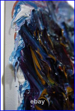 Original Oil? Painting? Vintage? Art? Signed'24 Impressionist Pop Abstract Nature A