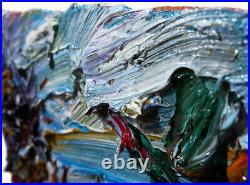 Original Oil? Painting? Vintage? Art? Signed'24 Impressionist Pop Abstract Nature A