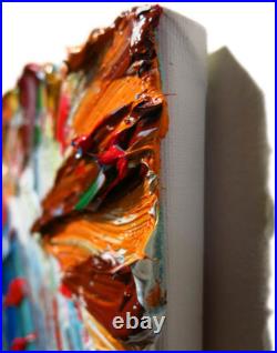 Original Oil? Painting? Vintage? Art? Signed'24 Outsider Abstract Outsider Deco Pop