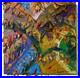 Original Oil? Painting? Vintage? Art? Signed'24 Outsider Abstract Outsider Nature A