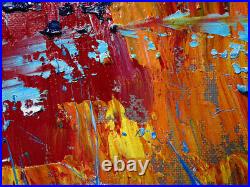 Original Oil? Painting? Vintage? Art? Signed'24 Outsider Abstract Outsider Nature A