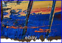 Original Oil? Painting? Vintage? Art? Signed'24 Outsider Abstract Outsider Nature A