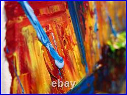 Original Oil? Painting? Vintage? Art? Signed'24 Outsider Abstract Outsider Nature A